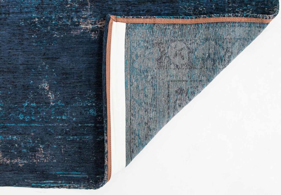 Louis De Poortere carpet LX 8254 Fading World Medaillon Blue Night back