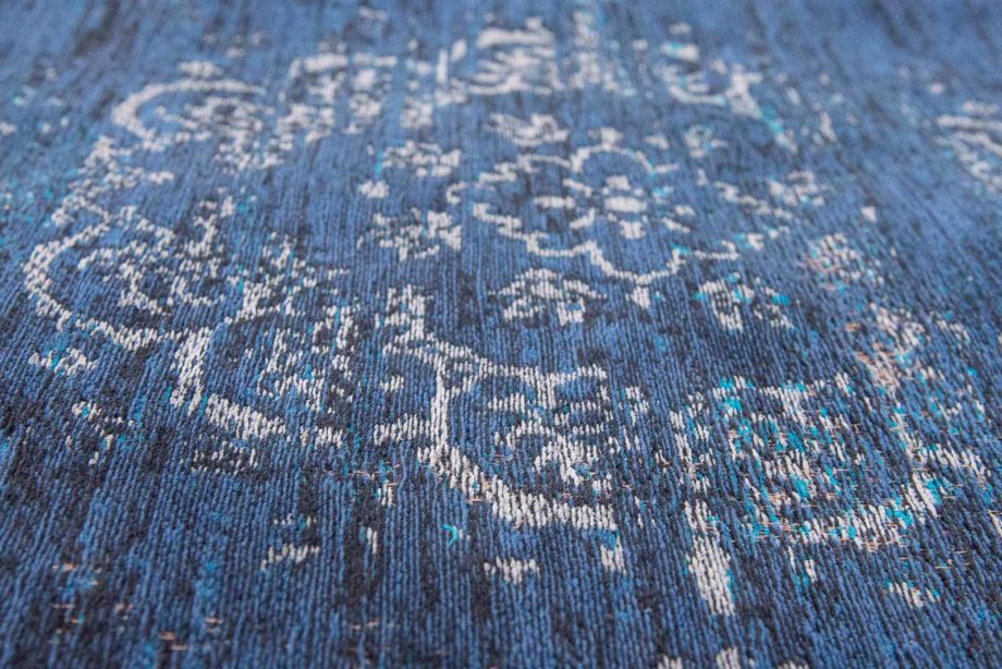 Louis De Poortere carpet LX 8254 Fading World Medaillon Blue Night zoom