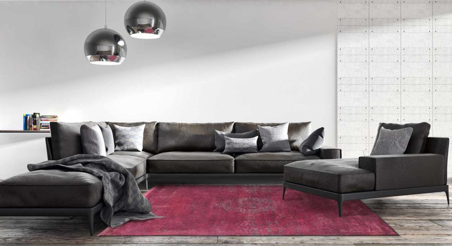 Louis De Poortere carpet LX 8260 Fading World Medaillon Scarlet interior
