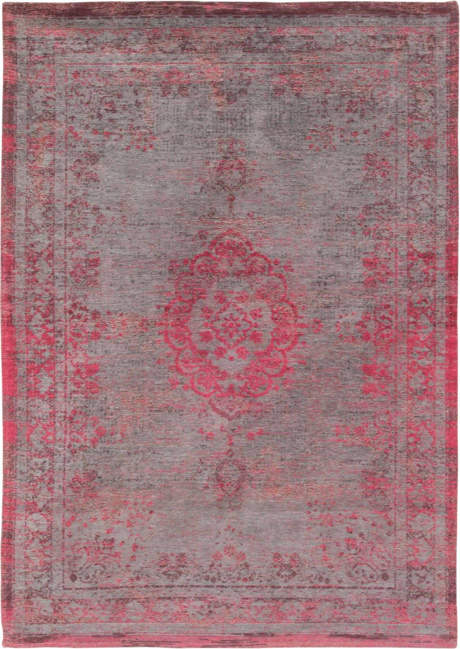 Louis De Poortere carpet LX 8261 Fading World Medaillon Pink Flash
