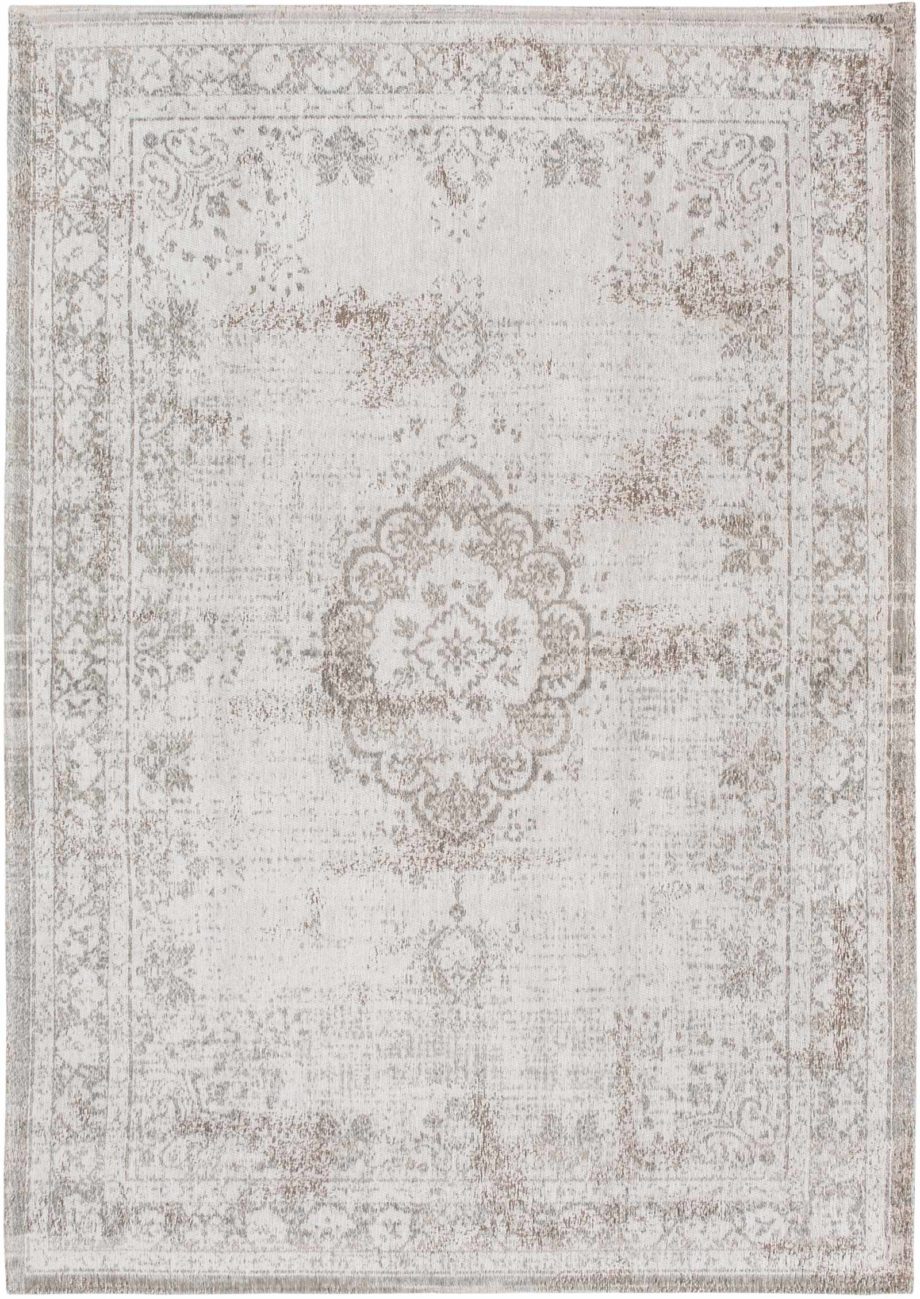 Louis De Poortere carpet LX 8383 Fading World Medaillon Salt Pepper