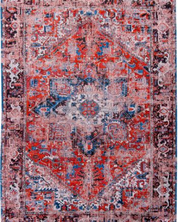 Louis De Poortere carpet LX 8703 Antiquarian Antique Heriz Classic Brick