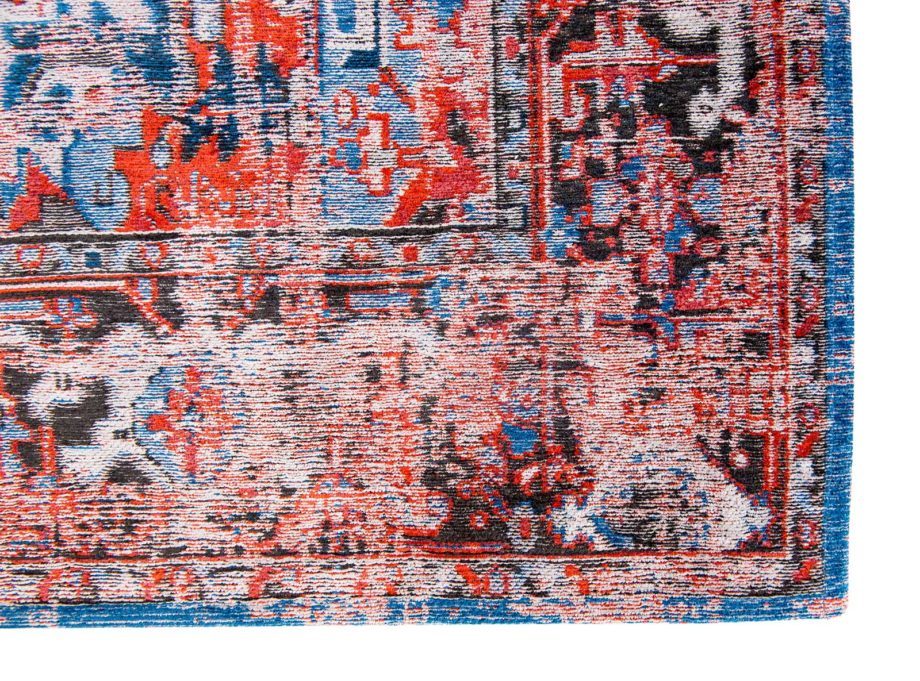 Louis De Poortere carpet LX 8703 Antiquarian Antique Heriz Classic Brick corner