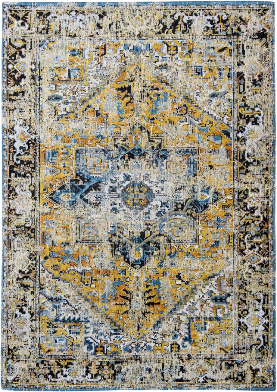 Louis De Poortere carpet LX 8704 Antiquarian Antique Heriz Amir Gold