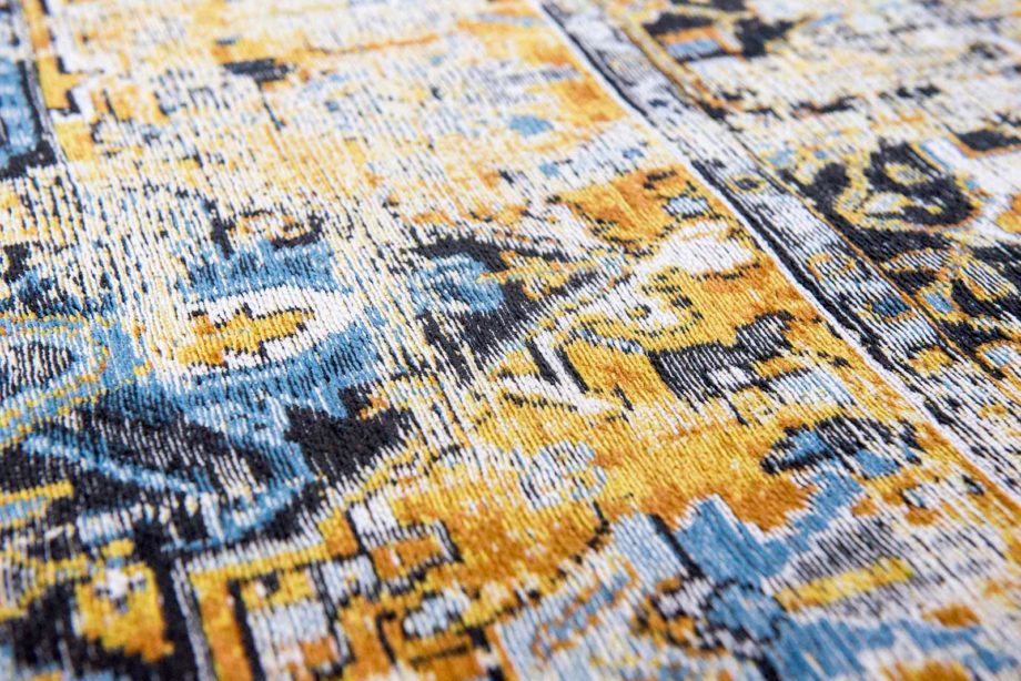 Louis De Poortere carpet LX 8704 Antiquarian Antique Heriz Amir Gold zoom 1
