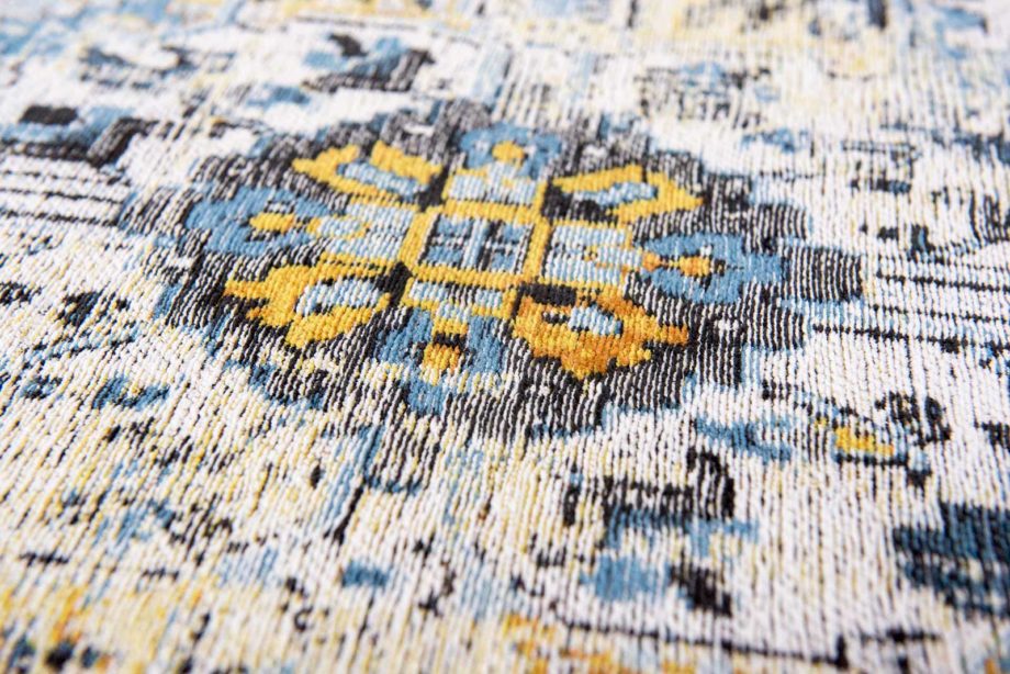 Louis De Poortere carpet LX 8704 Antiquarian Antique Heriz Amir Gold zoom 2