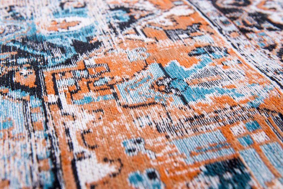 Louis De Poortere carpet LX 8705 Antiquarian Antique Heriz Seray Orange zoom 2