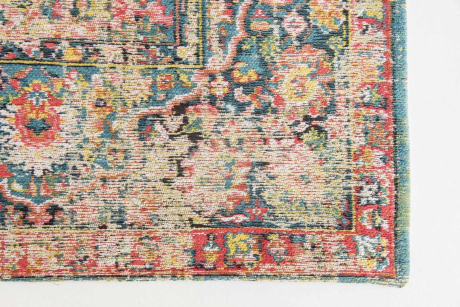 Louis De Poortere carpet LX 8712 Antiquarian Antique Bakthiari Janissary Multi corner