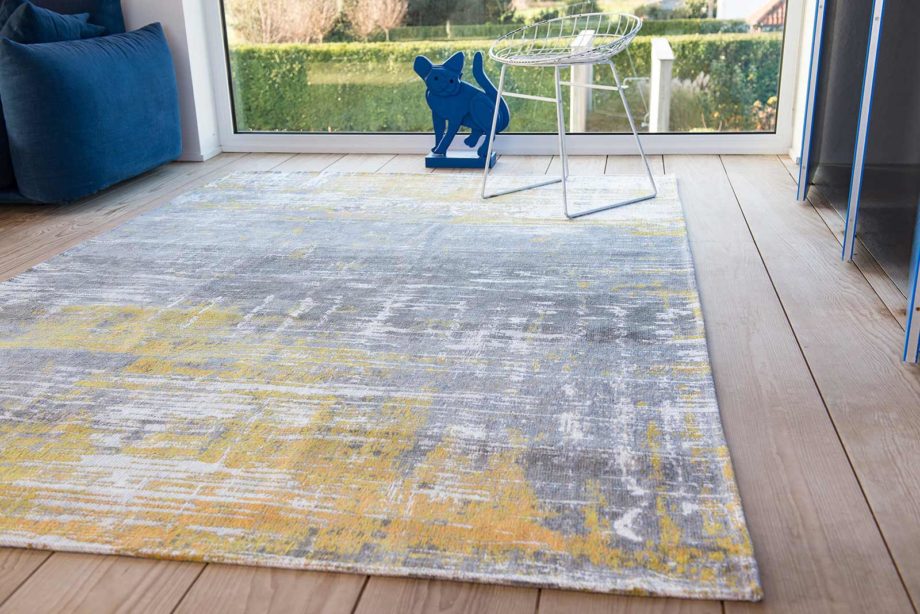 Louis De Poortere carpet LX 8715 Atlantic Streaks Sea Bright Sunny interior