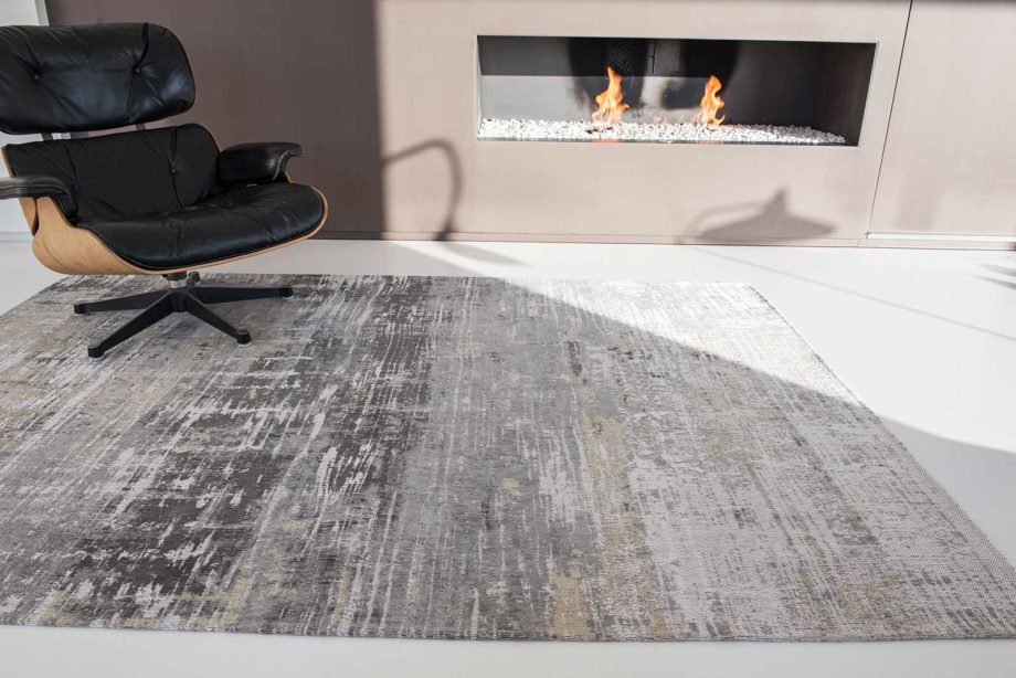 Louis De Poortere carpet LX 8716 Atlantic Streaks Coney Grey interior