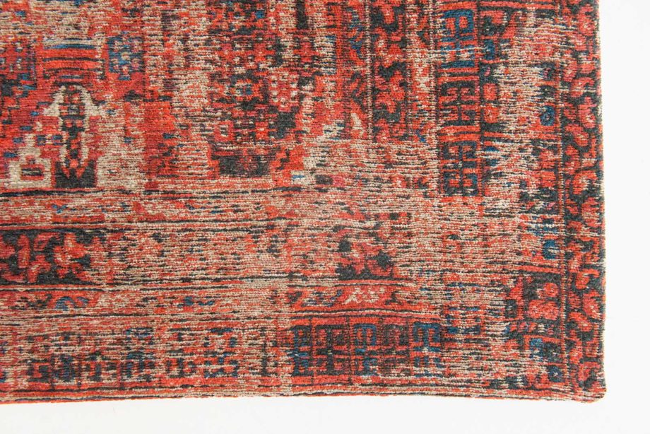 Louis De Poortere carpet LX 8719 Antiquarian Antique Hadschlu 782 Red corner