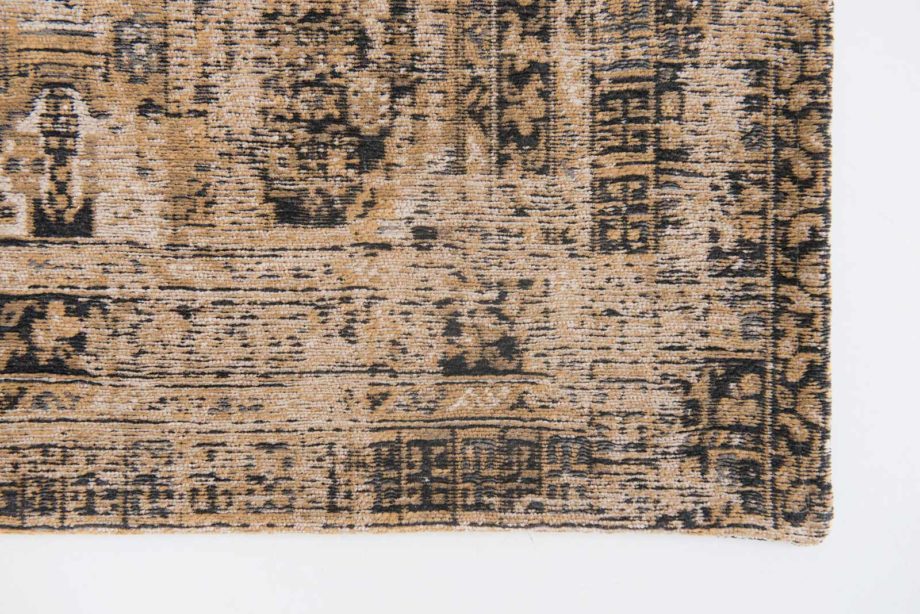 Louis De Poortere carpet LX 8720 Antiquarian Antique Hadschlu Agha Old Gold corner