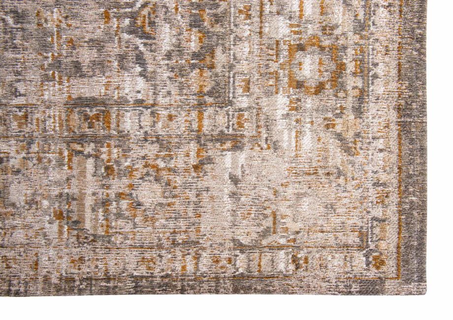 Louis De Poortere carpet LX 8884 Antiquarian Ushak Suleiman Grey corner