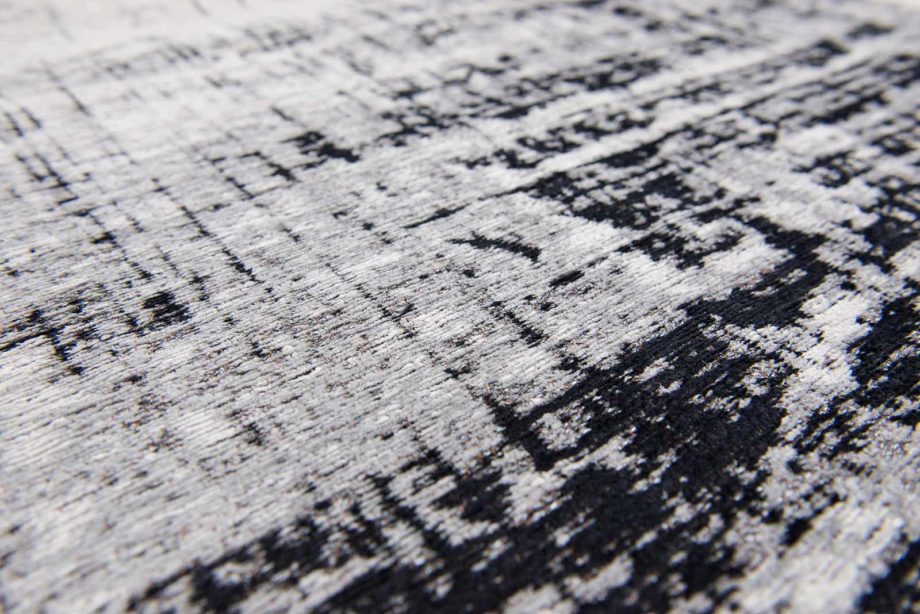 Louis De Poortere carpet LX 8926 Mad Men Griff Metro Black and White zoom