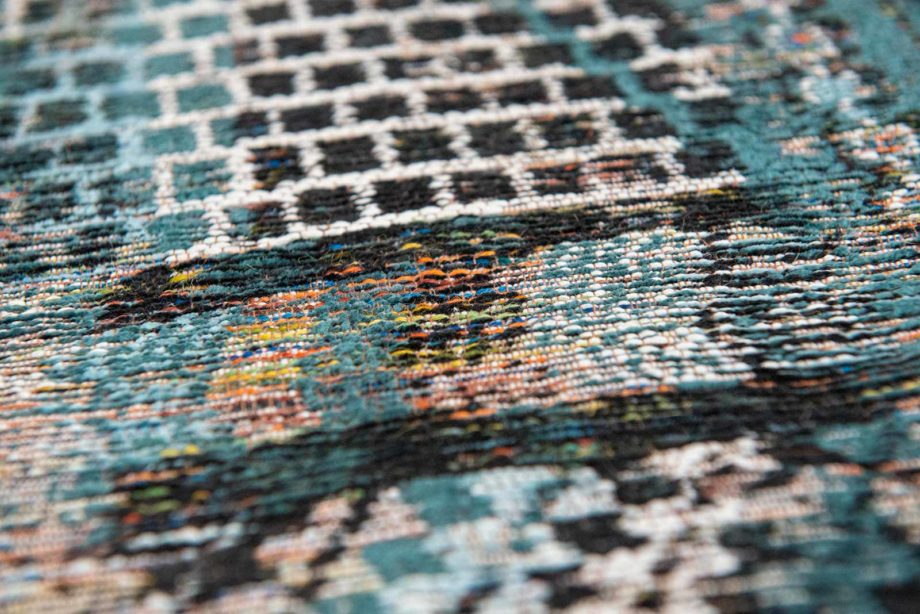 Louis De Poortere carpet LX 9110 Antiquarian Kilim Zemmuri Blue zoom 2