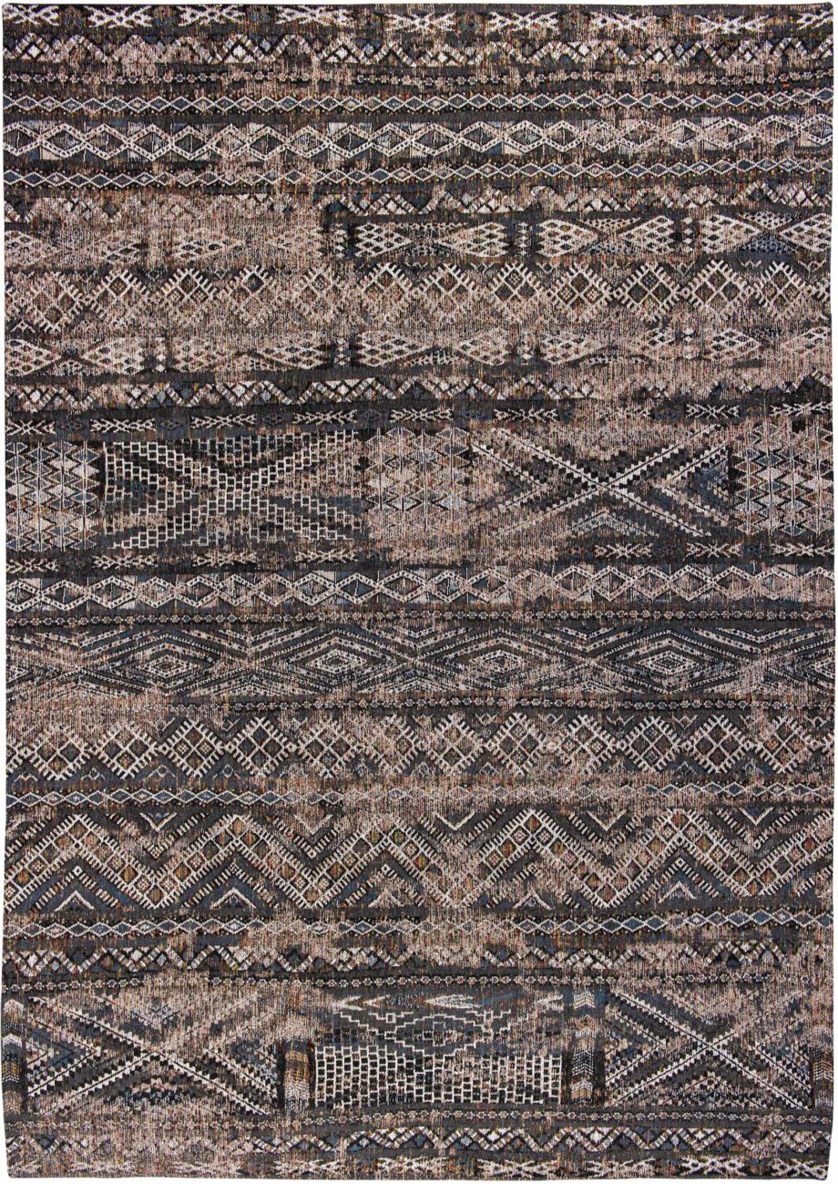 Louis De Poortere carpet LX 9113 Antiquarian Kilim Black Rabat
