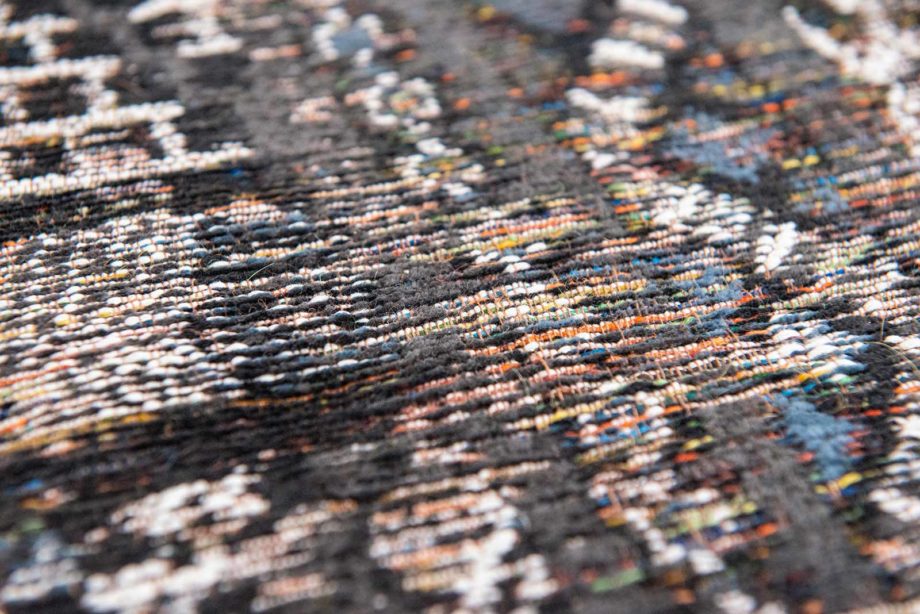 Louis De Poortere carpet LX 9113 Antiquarian Kilim Black Rabat zoom 2