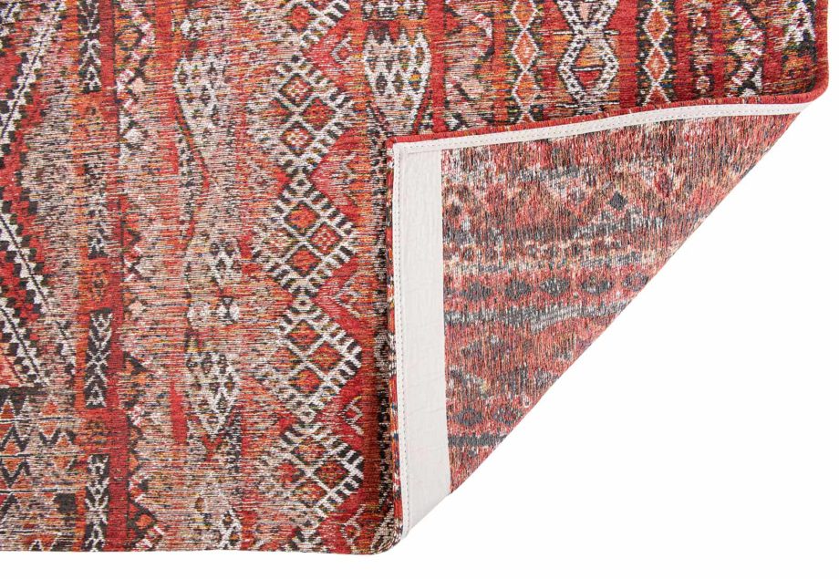 Louis De Poortere carpet LX 9115 Antiquarian Kilim Fez Red back