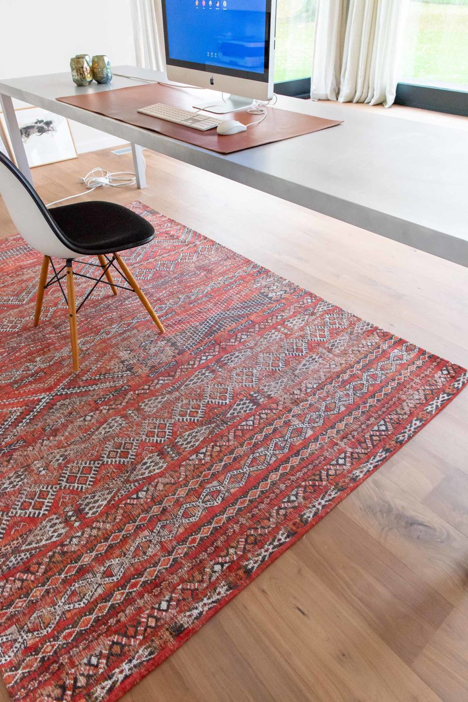 Louis De Poortere carpet LX 9115 Antiquarian Kilim Fez Red interior 2