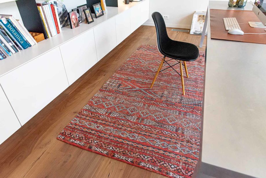Louis De Poortere carpet LX 9115 Antiquarian Kilim Fez Red interior 5