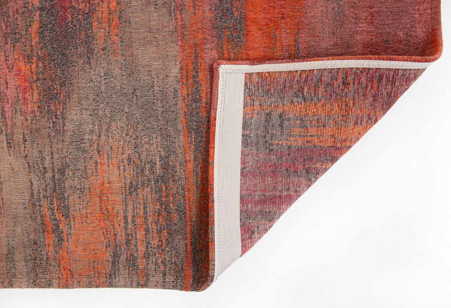 Louis De Poortere carpet LX 9116 Atlantic Monetti Hibiscus Red back