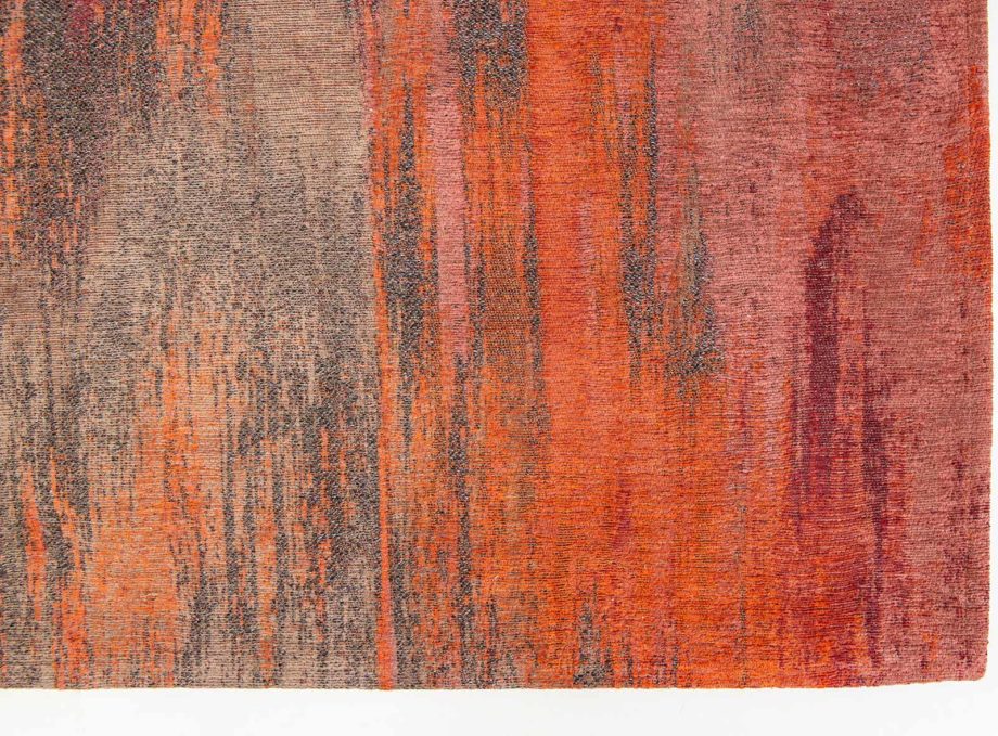 Louis De Poortere carpet LX 9116 Atlantic Monetti Hibiscus Red corner