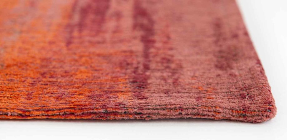 Louis De Poortere carpet LX 9116 Atlantic Monetti Hibiscus Red side