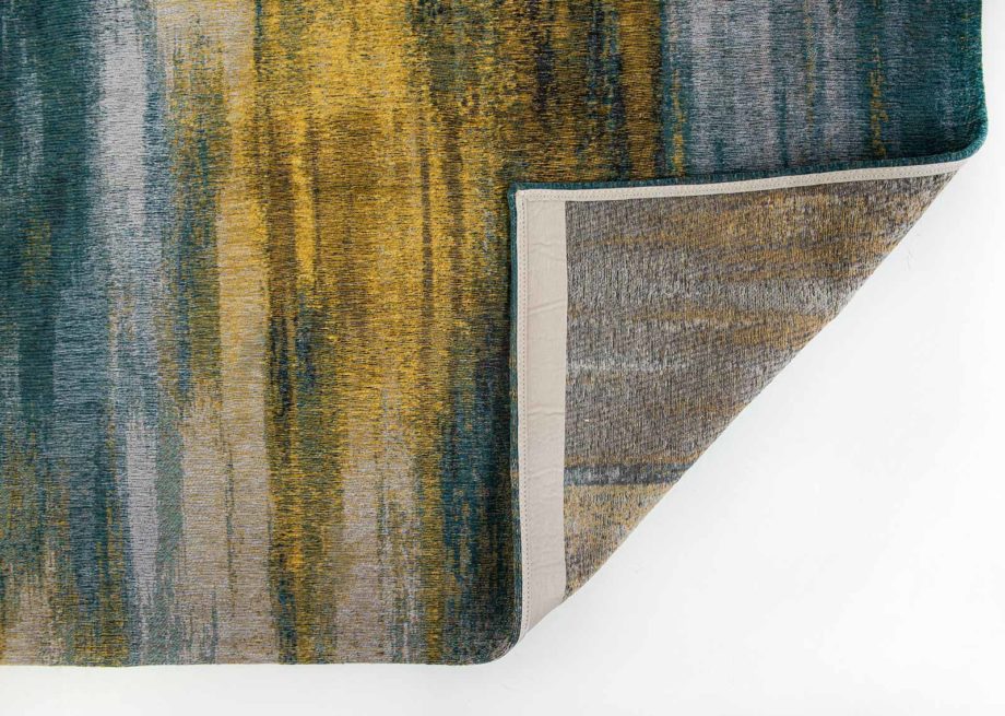 Louis De Poortere carpet LX 9119 Atlantic Monetti Nymphea Blue back
