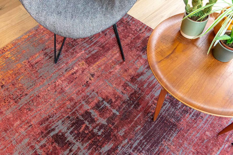 Louis De Poortere carpet LX 9125 Atlantic Streaks Nassau Red interior 6