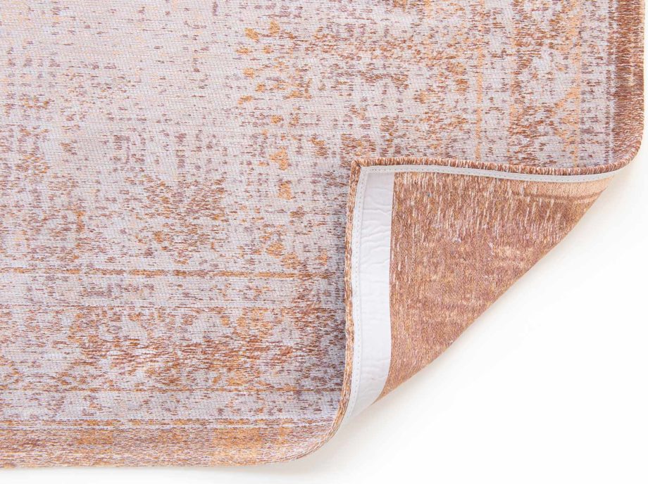 Louis De Poortere carpet LX 9067 Fading World Medallion Salmon back