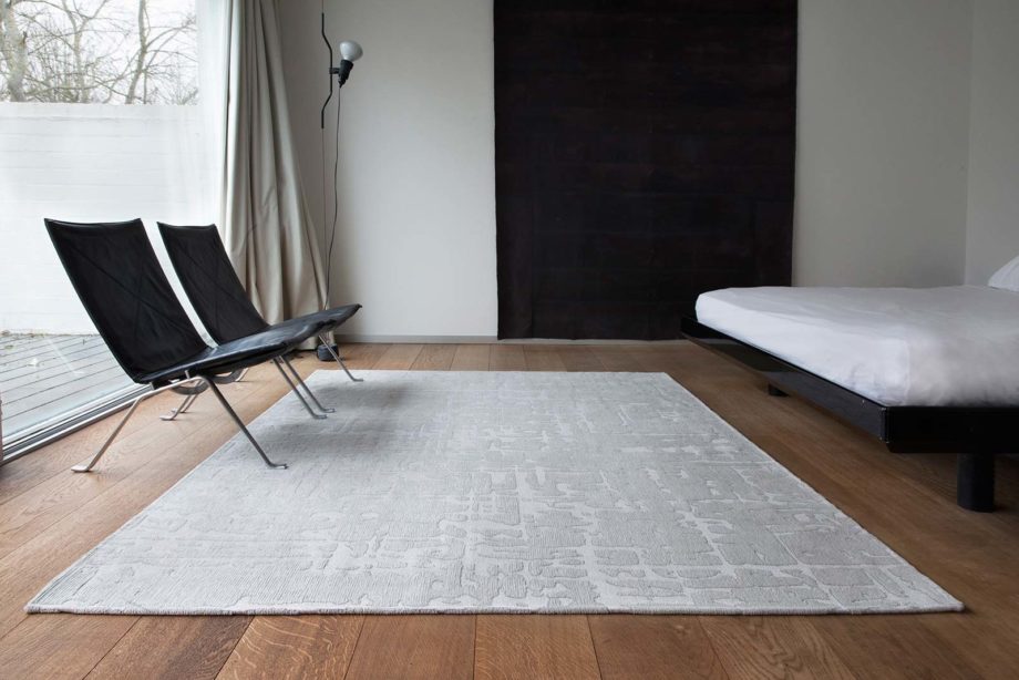 Louis De Poortere carpet LX 9198 Structures Baobab Tsingy Oyster interior 1