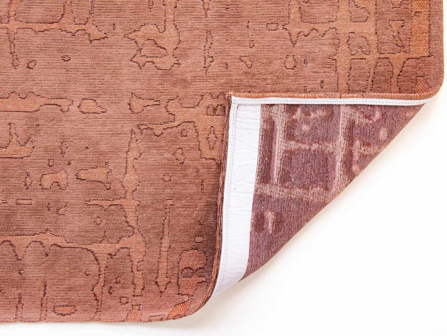 Louis De Poortere carpet LX 9199 Structures Baobab Za Copper back