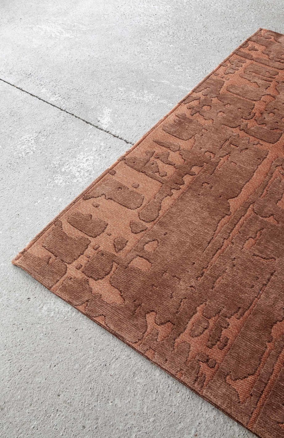 Louis De Poortere carpet LX 9199 Structures Baobab Za Copper interior 2
