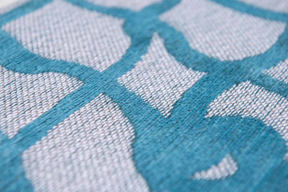 Louis De Poortere carpet LX 9203 Mad Men Dedalo Blue Marine zoom 1