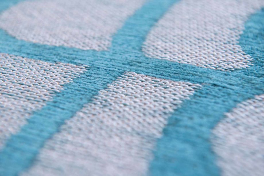 Louis De Poortere carpet LX 9203 Mad Men Dedalo Blue Marine zoom 2