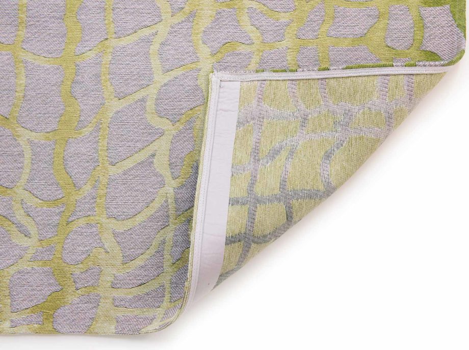 Louis De Poortere carpet LX 9204 Mad Men Dedalo Republic Green back