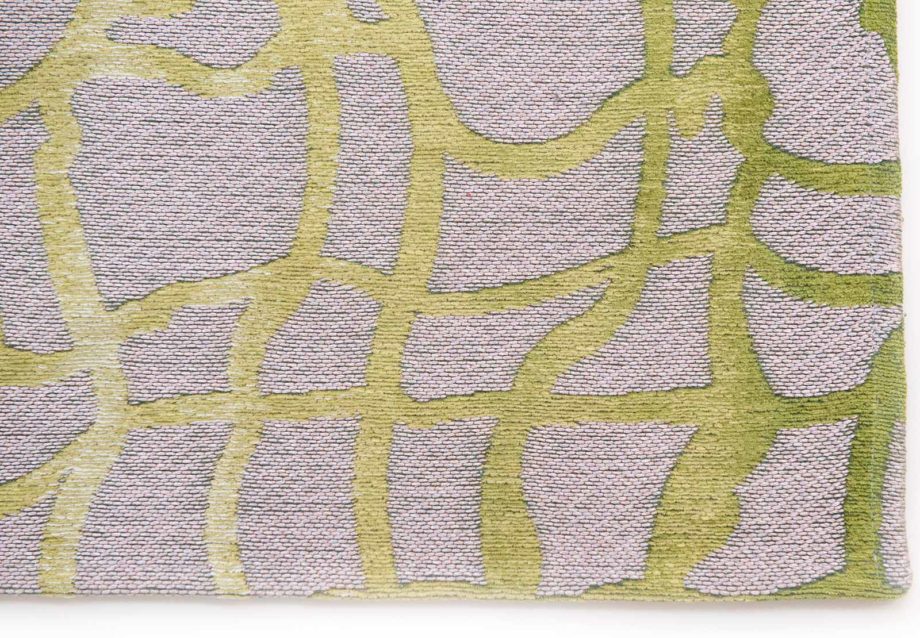 Louis De Poortere carpet LX 9204 Mad Men Dedalo Republic Green corner