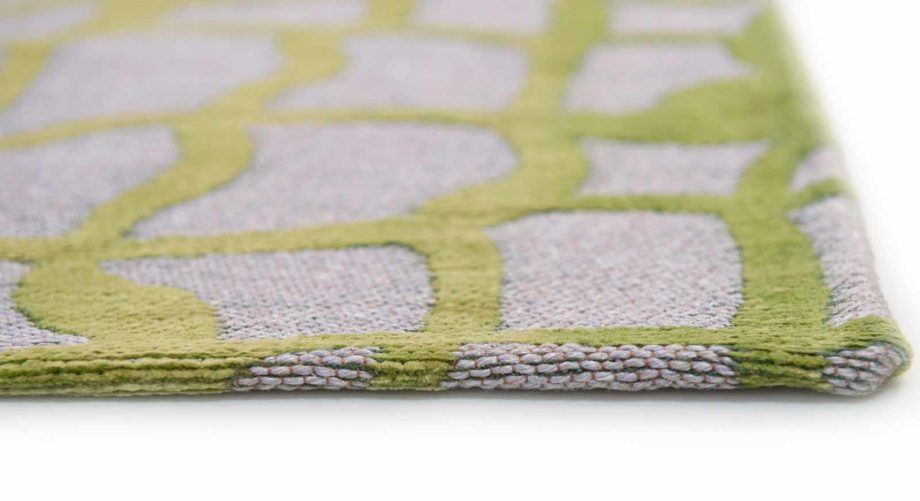 Louis De Poortere carpet LX 9204 Mad Men Dedalo Republic Green side