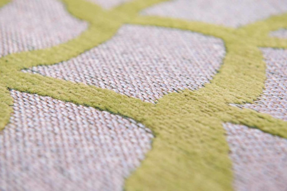 Louis De Poortere carpet LX 9204 Mad Men Dedalo Republic Green zoom 1