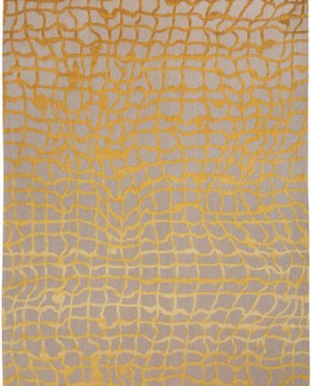 Louis De Poortere carpet LX 9205 Mad Men Dedalo Yellow Scarab