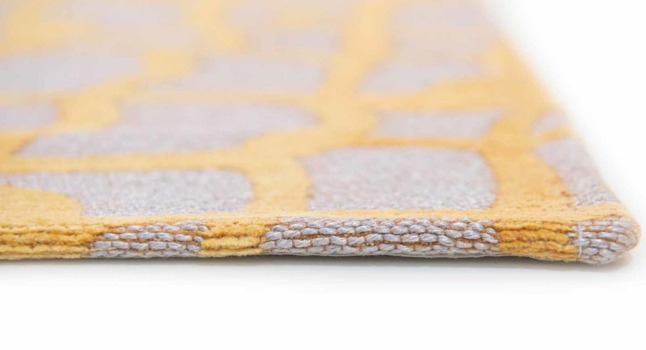 Louis De Poortere carpet LX 9205 Mad Men Dedalo Yellow Scarab side