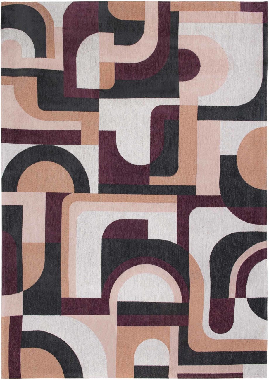 Louis De Poortere carpet LX 9209 Nuance Module Pink Rohe