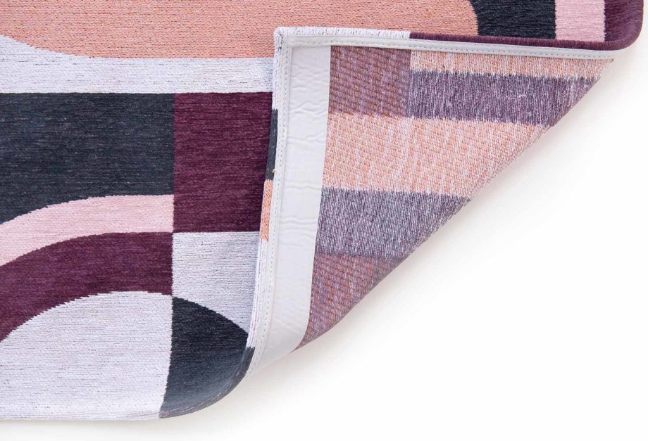 Louis De Poortere carpet LX 9209 Nuance Module Pink Rohe back