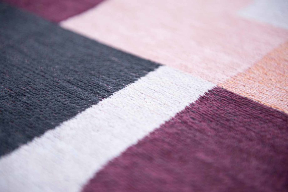 Louis De Poortere carpet LX 9209 Nuance Module Pink Rohe zoom 2