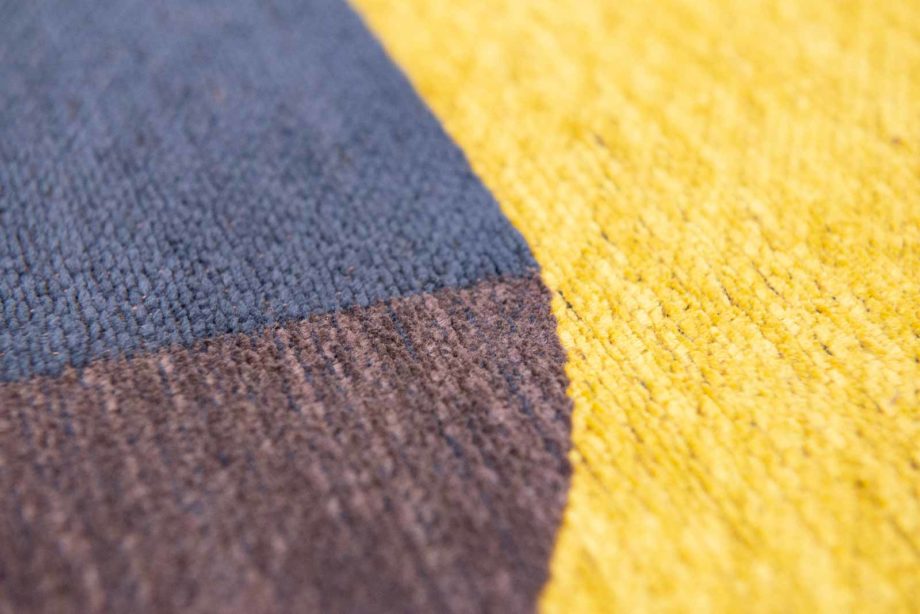 Louis De Poortere carpet LX 9210 Nuance Module Yellow Meyer zoom 1
