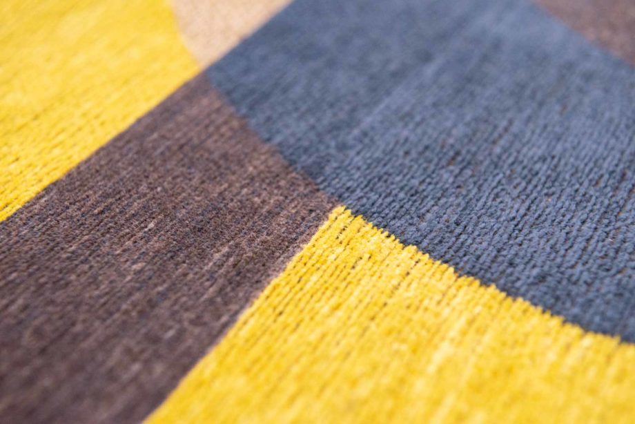Louis De Poortere carpet LX 9210 Nuance Module Yellow Meyer zoom 2