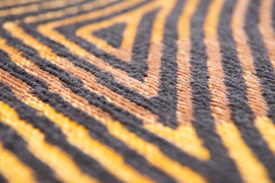 Louis De Poortere carpet LX 9227 Meditation Coral Black Gold zoom 1