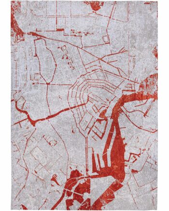 Louis De Poortere carpet Cities Amsterdam 9323 Orange Cut