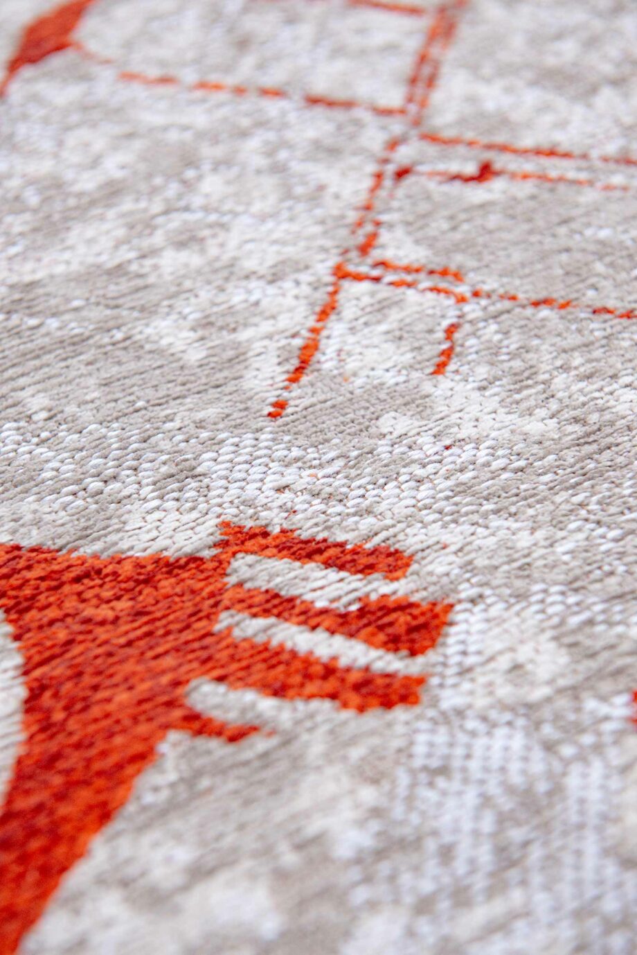Louis De Poortere carpet Cities Amsterdam 9323 Orange Cut zoom 1
