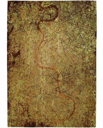 Louis De Poortere carpet Cities London 9320 Green Meadows